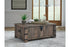 Hollum Rustic Brown Lift-Top Coffee Table - T466-9 - Bien Home Furniture & Electronics