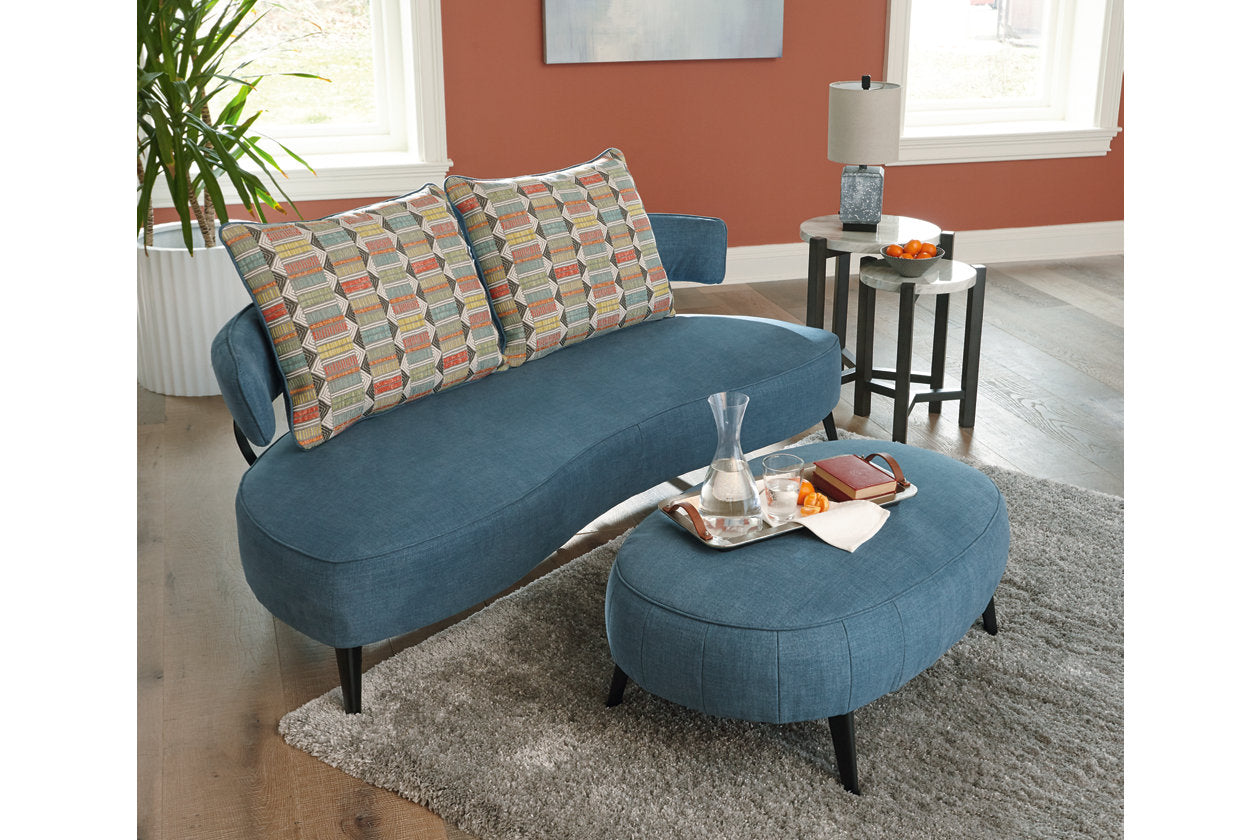 Hollyann Blue RTA Sofa - 2440338 - Bien Home Furniture &amp; Electronics