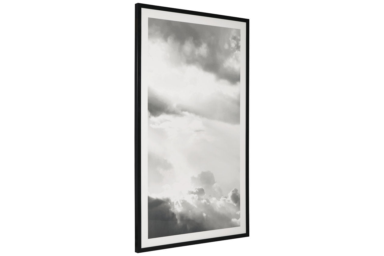 Holmsby Black/White Wall Art - A8000342 - Bien Home Furniture &amp; Electronics