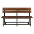 Holverson Rustic Brown Dining Bench - 1715-BH - Bien Home Furniture & Electronics