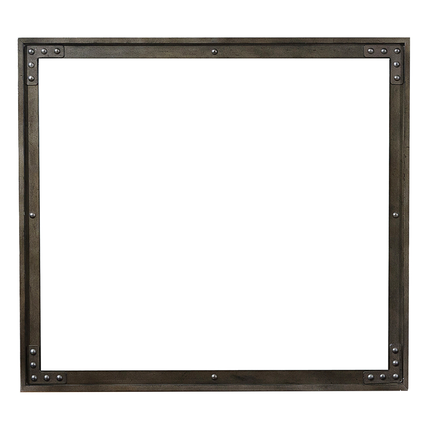 Holverson Rustic Brown Mirror (Mirror Only) - 1715-6 - Bien Home Furniture &amp; Electronics