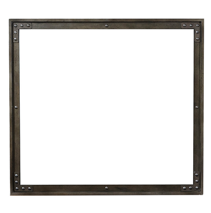 Holverson Rustic Brown Mirror (Mirror Only) - 1715-6 - Bien Home Furniture &amp; Electronics