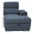 HOM 8228BU-R (2/2)Right Side Chaise with Adjustable Headrest and Hidden Storage - 8228BU-R - Bien Home Furniture & Electronics