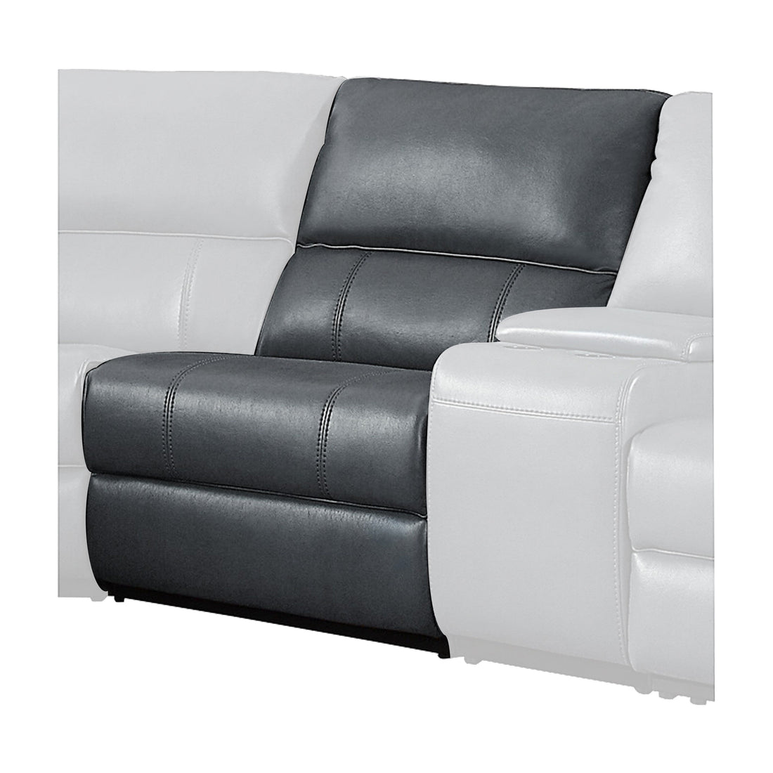 HOM 8260GY-AC (3/6)Armless Chair - 8260GY-AC - Bien Home Furniture &amp; Electronics