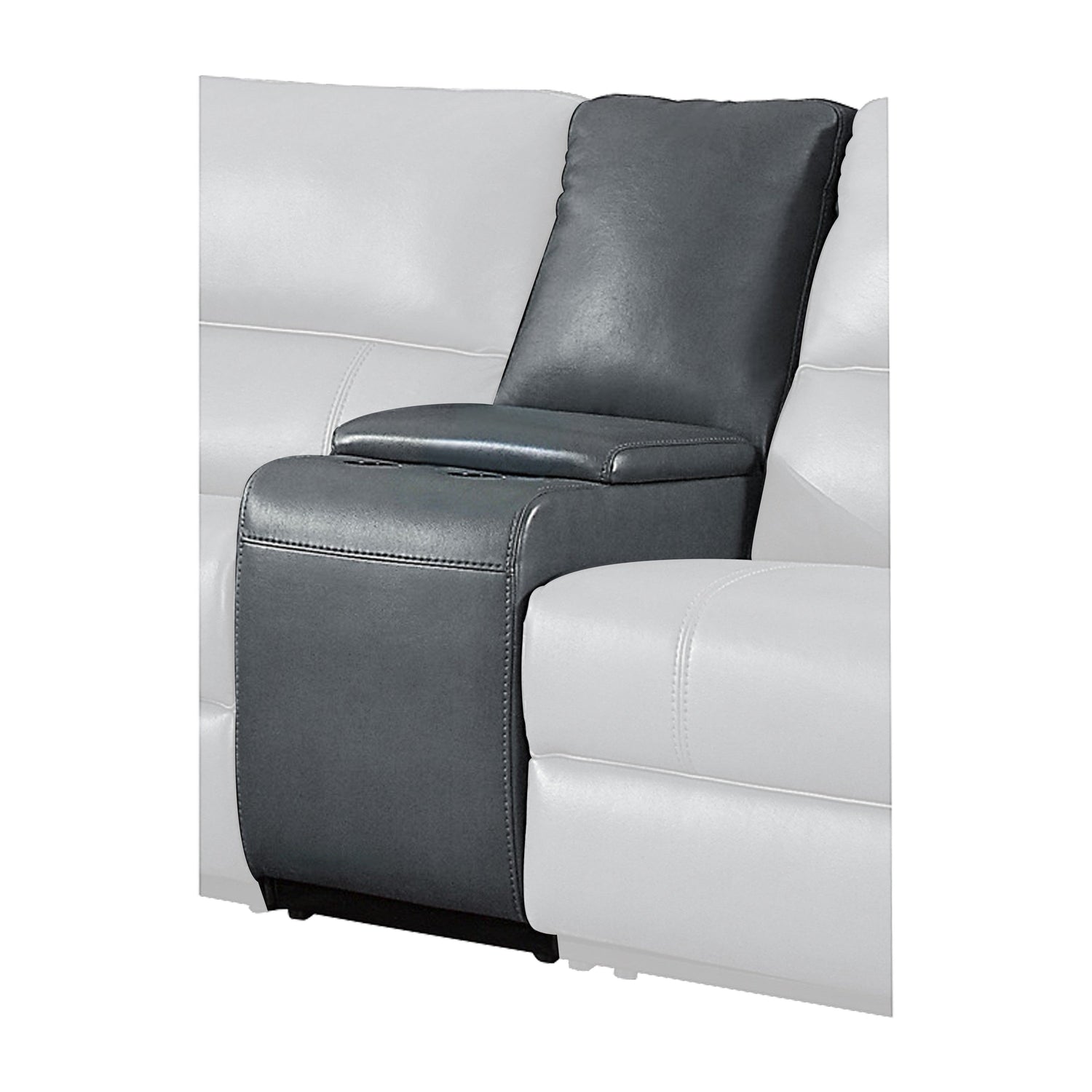 HOM 8260GY-CN (2/6)Console - 8260GY-CN - Bien Home Furniture &amp; Electronics