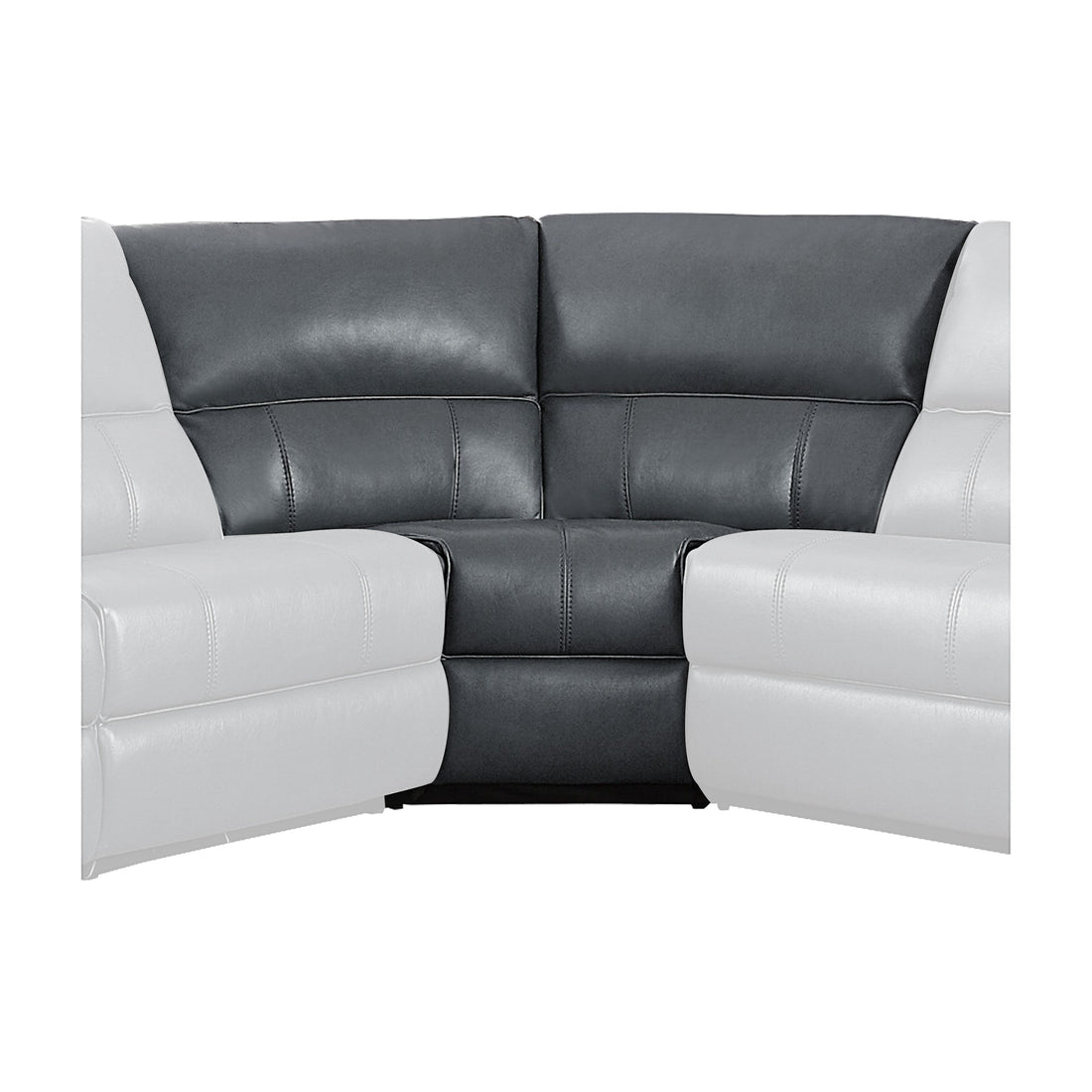 HOM 8260GY-CR (4/6)Corner Seat - 8260GY-CR - Bien Home Furniture &amp; Electronics