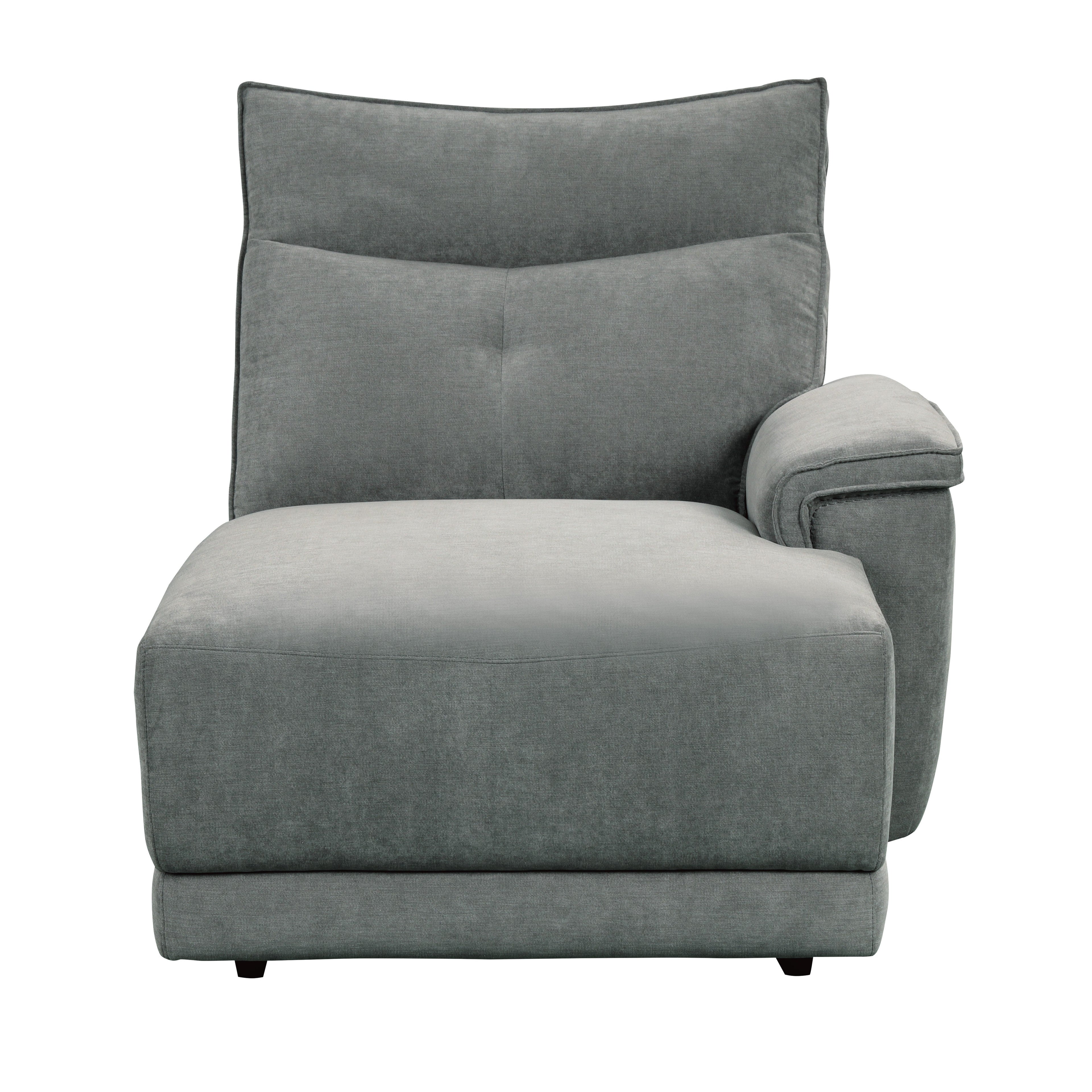 HOM 9509DG-5R (2/6)Right Side Chaise - 9509DG-5R - Bien Home Furniture &amp; Electronics