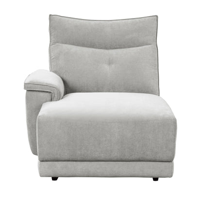 HOM 9509MGY-5L (1/6)Left Side Chaise - 9509MGY-5L - Bien Home Furniture &amp; Electronics