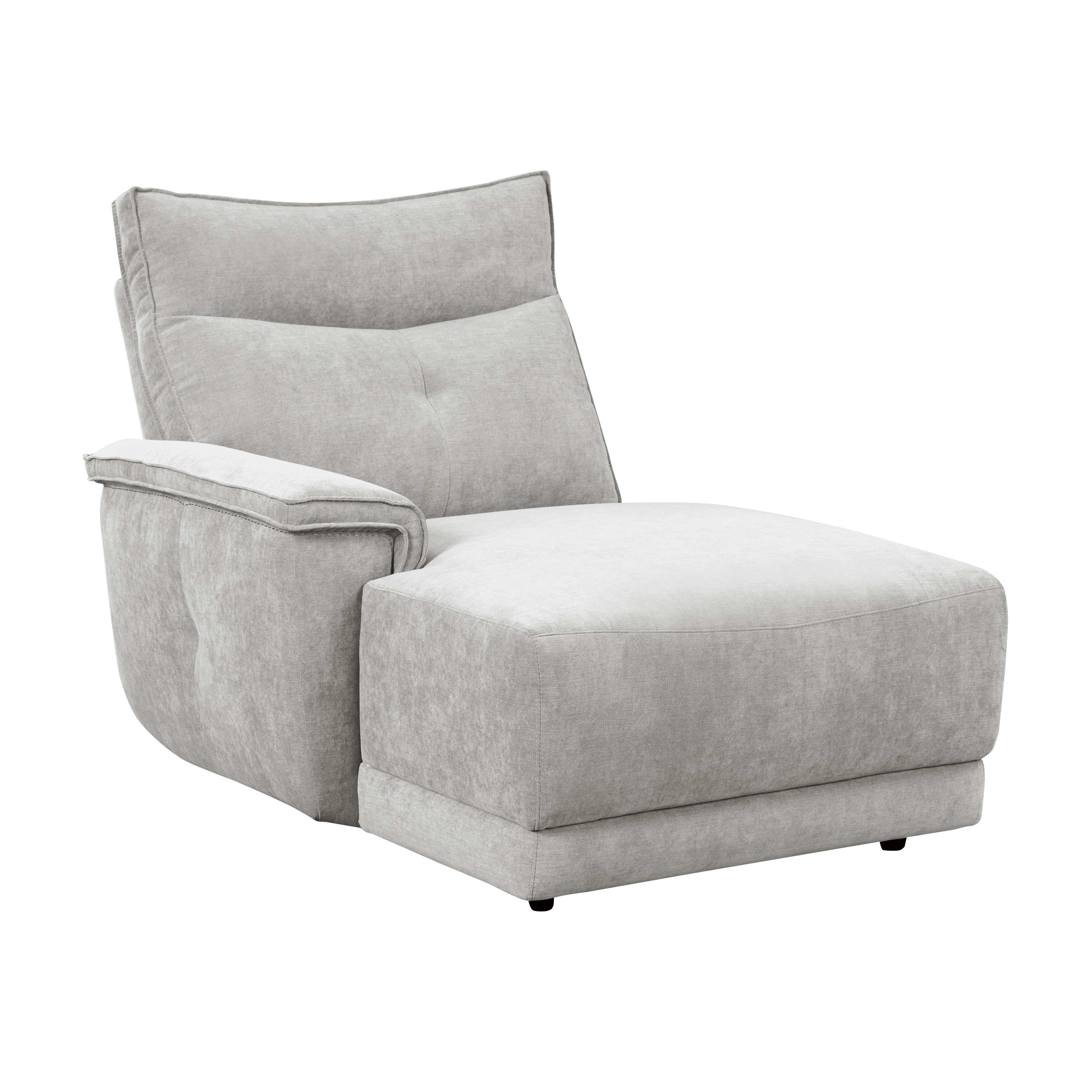 HOM 9509MGY-5L (1/6)Left Side Chaise - 9509MGY-5L - Bien Home Furniture &amp; Electronics