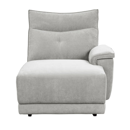 HOM 9509MGY-5R (2/6)Right Side Chaise - 9509MGY-5R - Bien Home Furniture &amp; Electronics