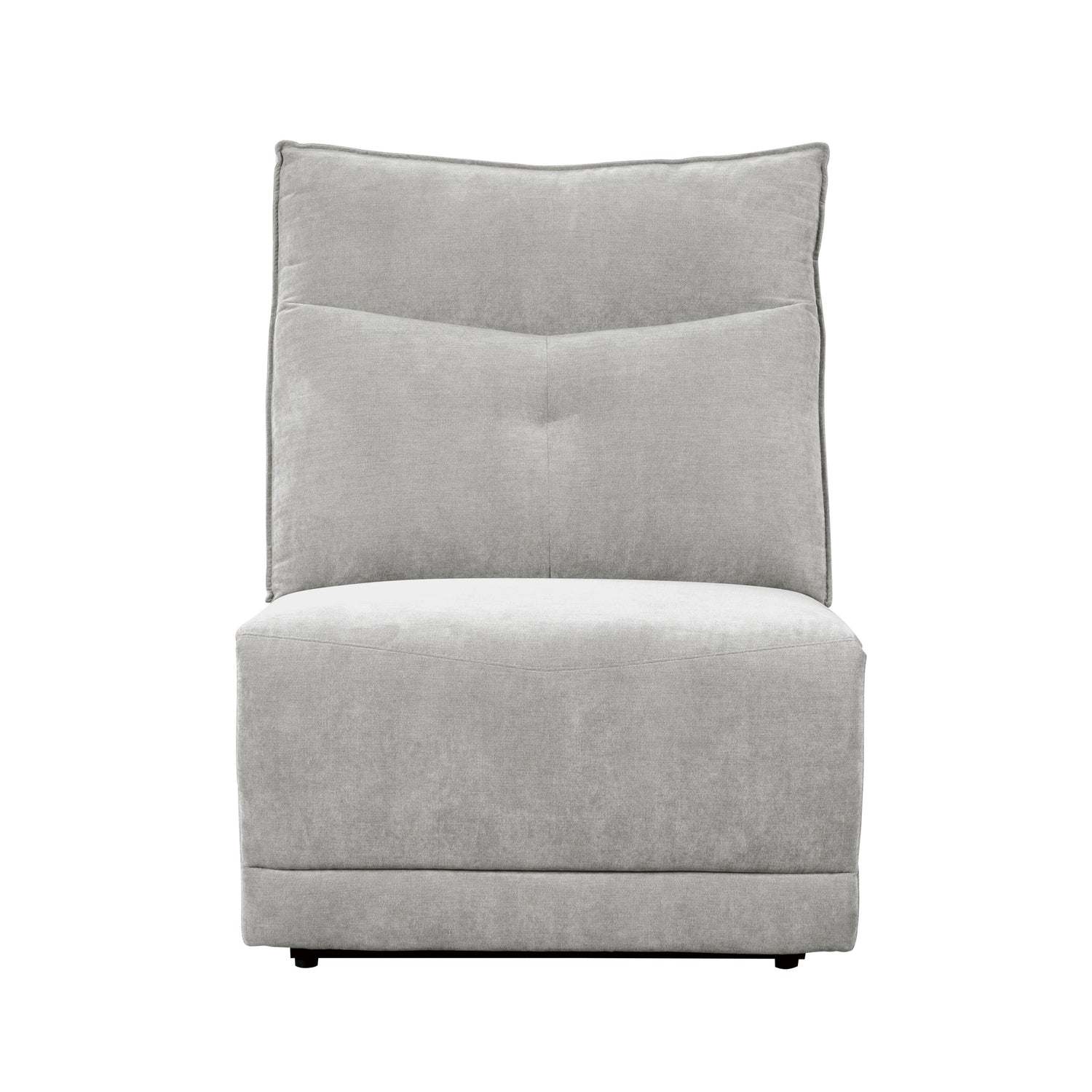 HOM 9509MGY-AC (3/6)Armless Chair - 9509MGY-AC - Bien Home Furniture &amp; Electronics