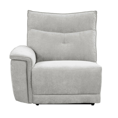 HOM 9509MGY-LR (1/6)Left Side Reclining Chair - 9509MGY-LR - Bien Home Furniture &amp; Electronics