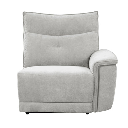 HOM 9509MGY-RRPWH (2/6)Power Right Side Reclining Chair with Power Headrest and USB Port - 9509MGY-RRPWH - Bien Home Furniture &amp; Electronics