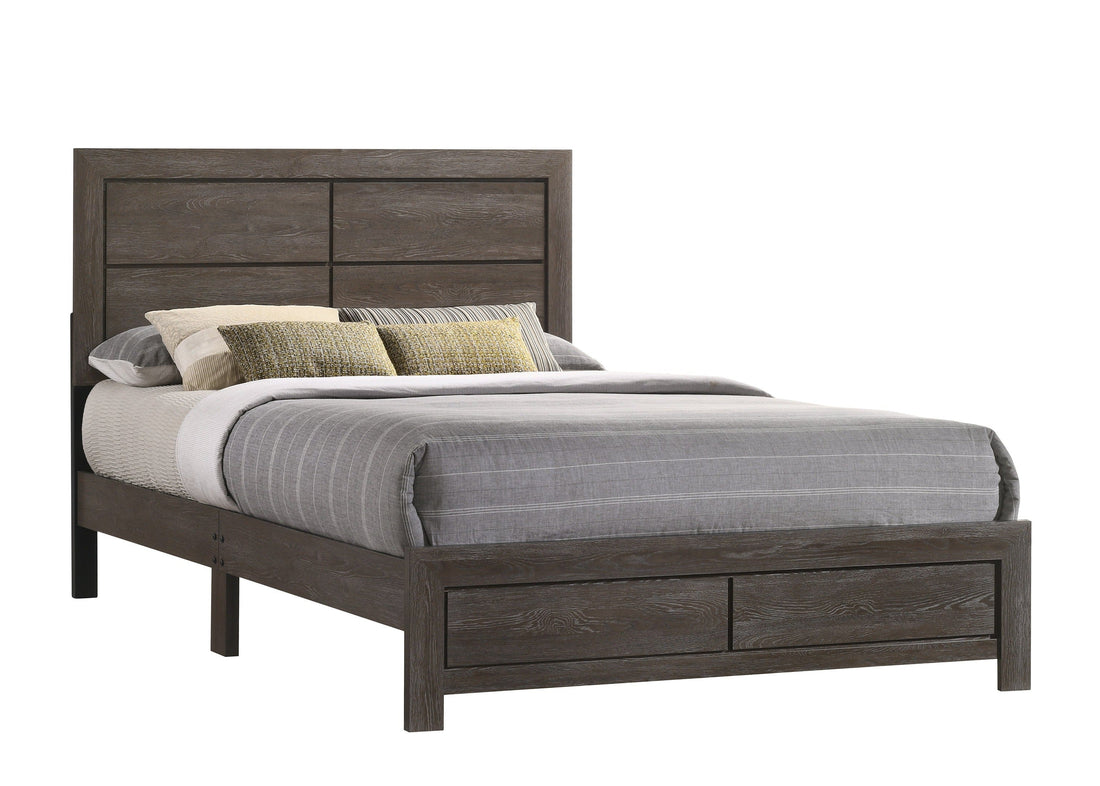 Hopkins Brown Full Platform Bed - B9310-F-BED - Bien Home Furniture &amp; Electronics