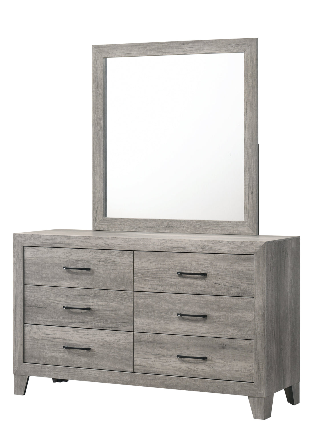 Hopkins Driftwood Bedroom Mirror (Mirror Only) - B9320-11 - Bien Home Furniture &amp; Electronics