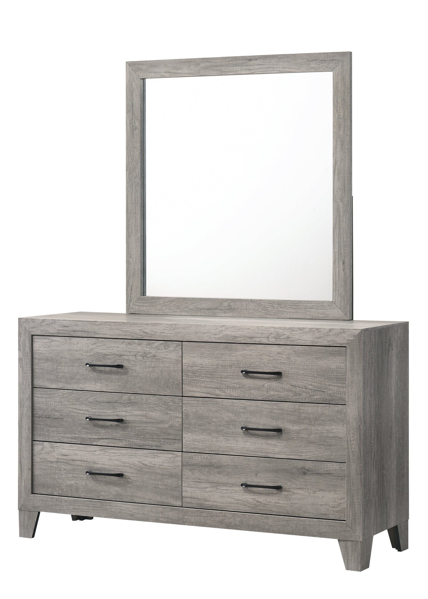 Hopkins Driftwood Bedroom Mirror (Mirror Only) - B9320-11 - Bien Home Furniture &amp; Electronics
