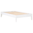 Hounslow Platform Twin Bed White - 306128T - Bien Home Furniture & Electronics