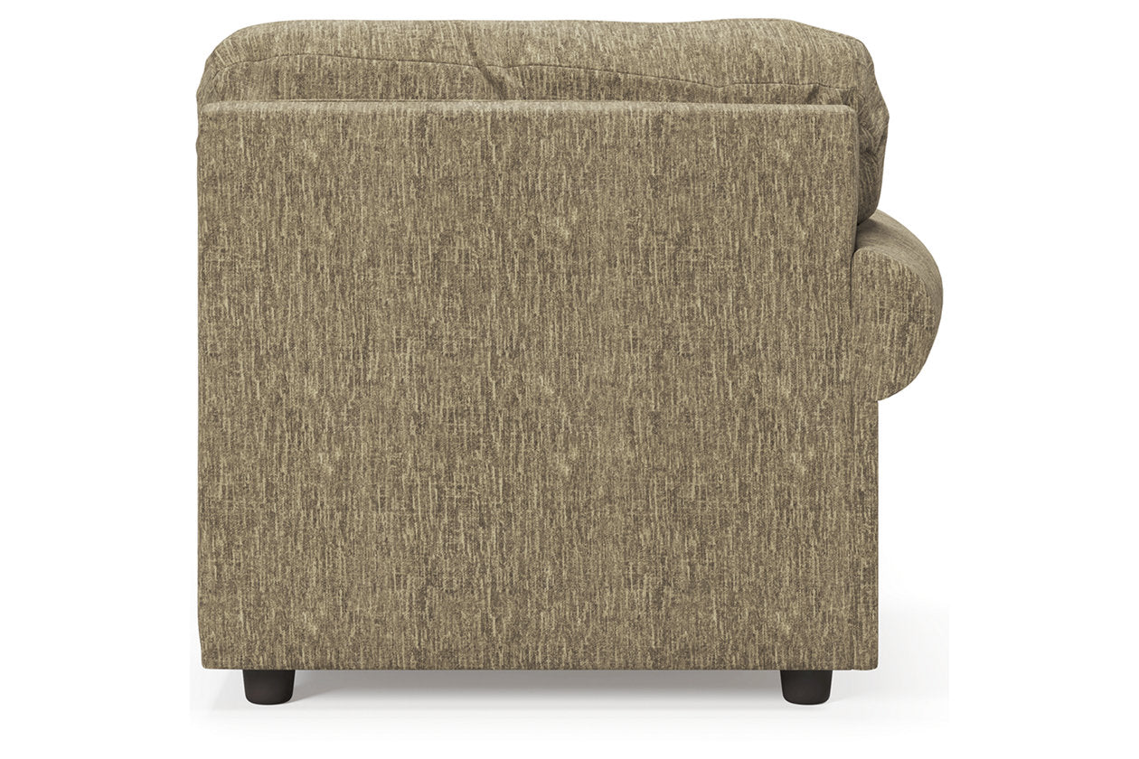 Hoylake Chocolate Left-Arm Facing Corner Chaise - 5640216 - Bien Home Furniture &amp; Electronics