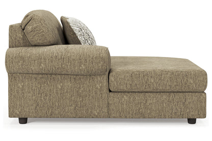Hoylake Chocolate Left-Arm Facing Corner Chaise - 5640216 - Bien Home Furniture &amp; Electronics