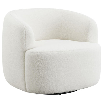 Hudson Natural Upholstered Swivel Chair - 905726 - Bien Home Furniture &amp; Electronics