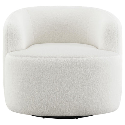 Hudson Natural Upholstered Swivel Chair - 905726 - Bien Home Furniture &amp; Electronics