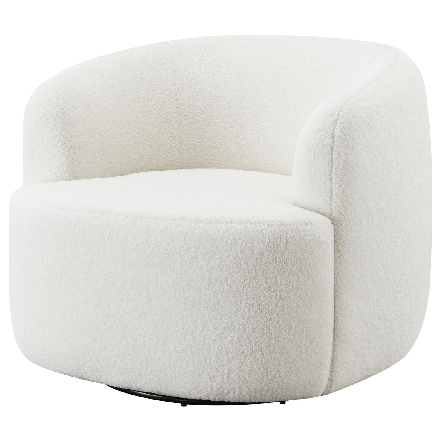 Hudson Natural Upholstered Swivel Chair - 905726 - Bien Home Furniture &amp; Electronics