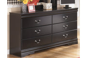 Huey Vineyard Black Dresser - B128-31 - Bien Home Furniture & Electronics