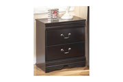 Huey Vineyard Black Nightstand - B128-92 - Bien Home Furniture & Electronics