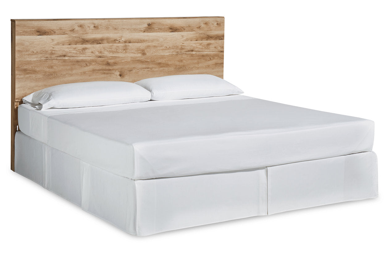Hyanna Tan King Panel Headboard - B1050-58 - Bien Home Furniture &amp; Electronics