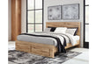 Hyanna Tan King Panel Storage Bed - SET | B100-14 | B1050-56S | B1050-58 | B1050-95 - Bien Home Furniture & Electronics