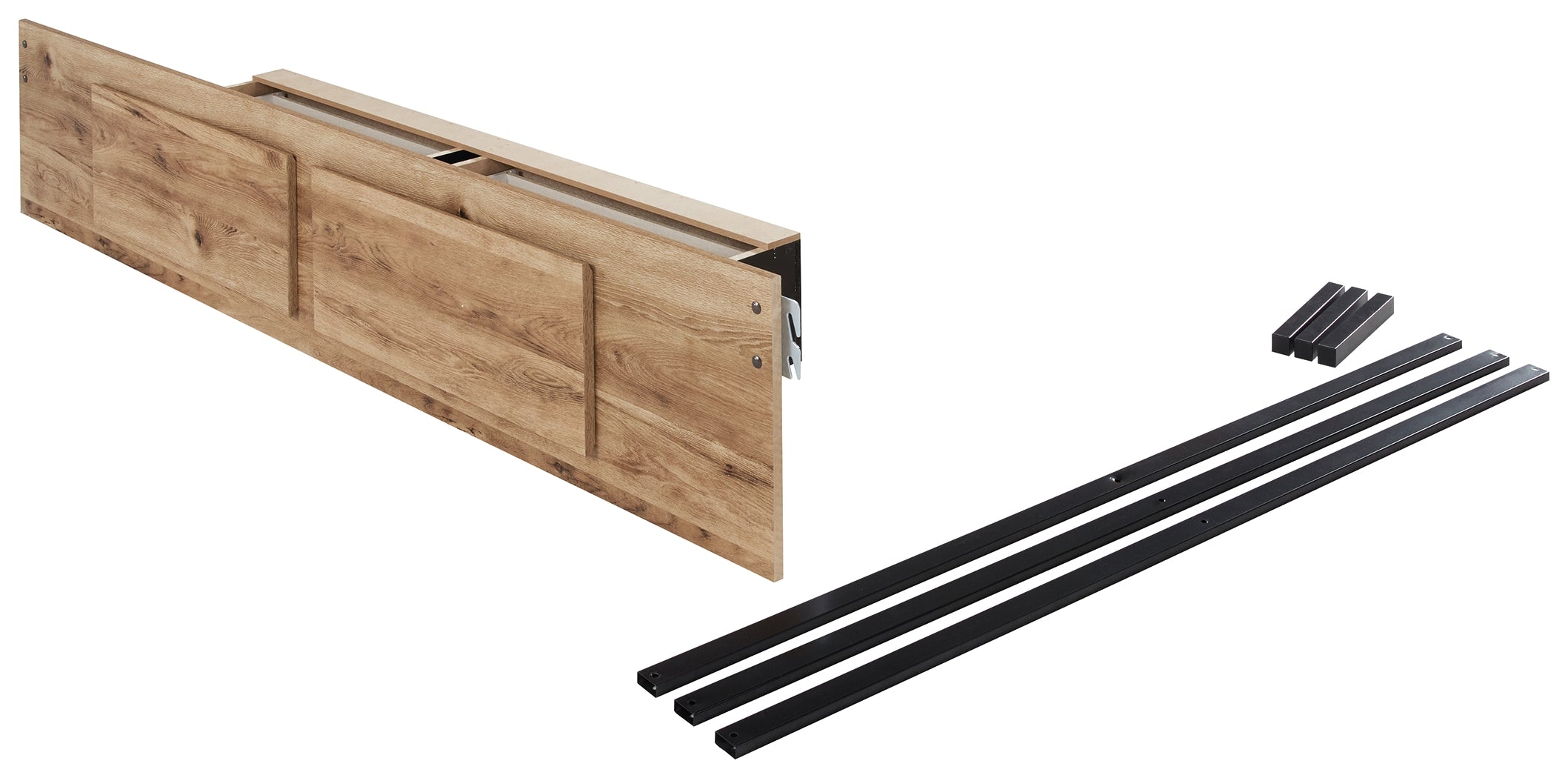 Hyanna Tan Queen/King Under Bed Storage - B1050-60 - Bien Home Furniture &amp; Electronics