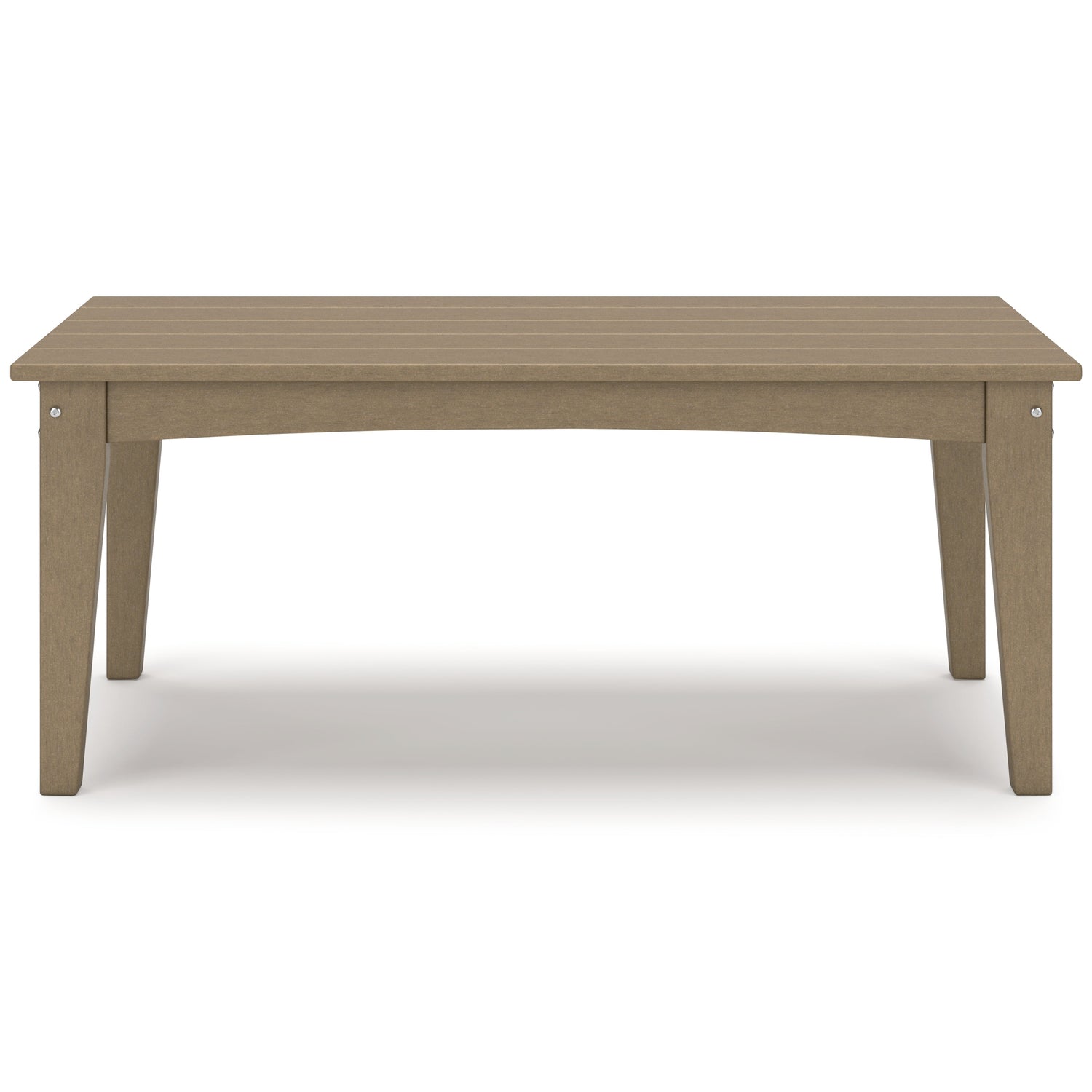 Hyland wave Driftwood Outdoor Coffee Table - P114-701 - Bien Home Furniture &amp; Electronics