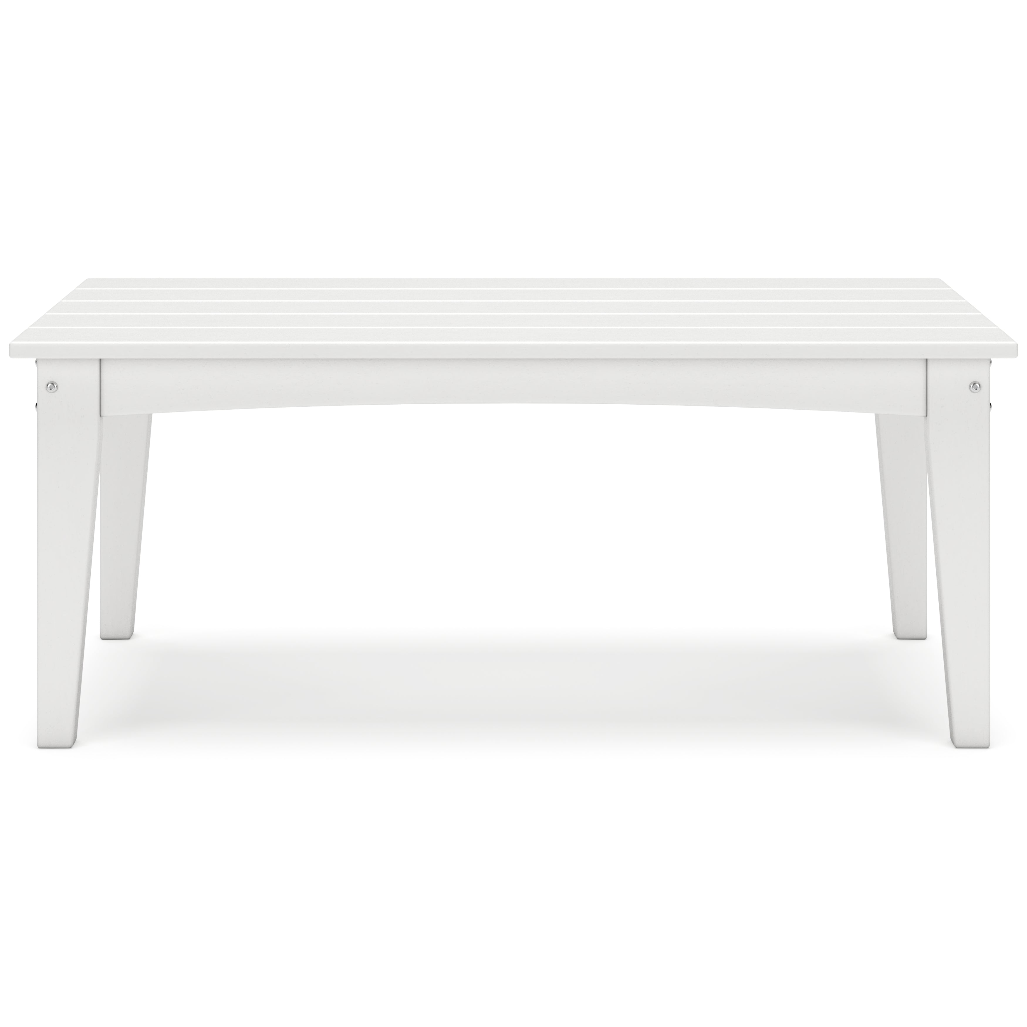 Hyland wave White Outdoor Coffee Table - P111-701 - Bien Home Furniture &amp; Electronics