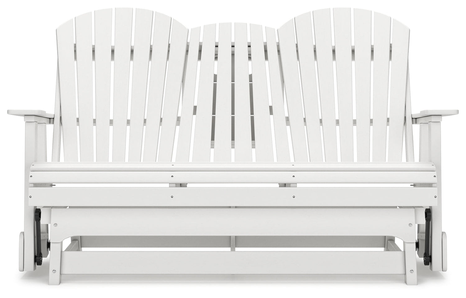 Hyland wave White Outdoor Glider Loveseat - P111-835 - Bien Home Furniture &amp; Electronics