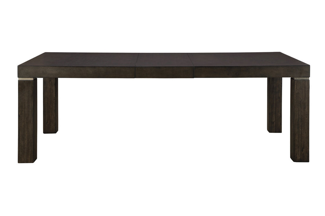 Hyndell Dark Brown Dining Extension Table - D731-35 - Bien Home Furniture &amp; Electronics