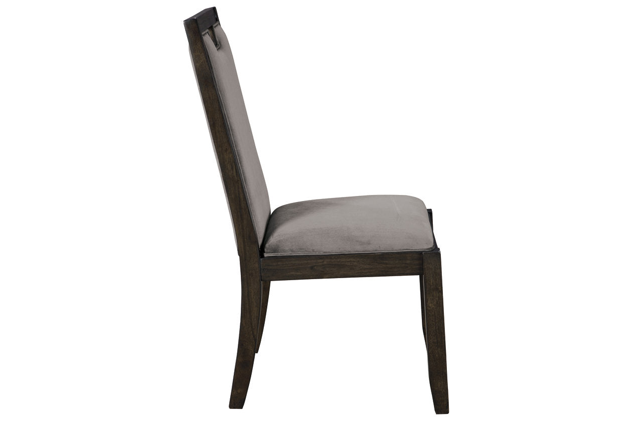 Hyndell Gray/Dark Brown Dining Chair, Set of 2 - D731-01 - Bien Home Furniture &amp; Electronics