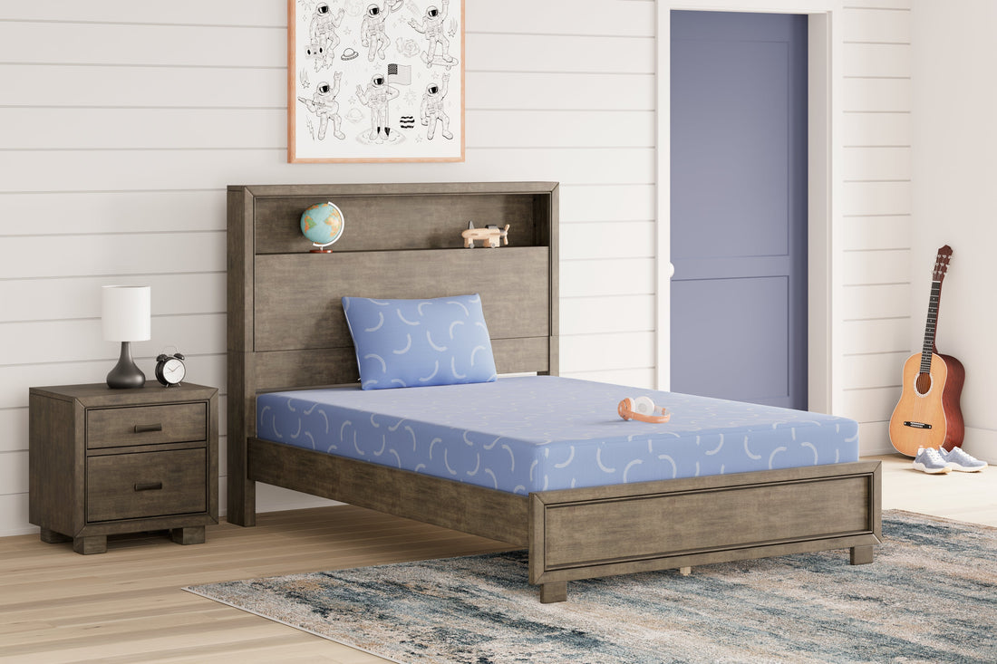 iKidz Ocean Blue Twin Mattress and Pillow - M43011 - Bien Home Furniture &amp; Electronics