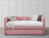 Isaac Pink Daybed With Trundle - SET | SH495PNK-A | SH495PNK-B - Bien Home Furniture & Electronics