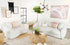 Isabella 2-Piece Upholstered Tight Back Living Room Set White - 509871-S2 - Bien Home Furniture & Electronics