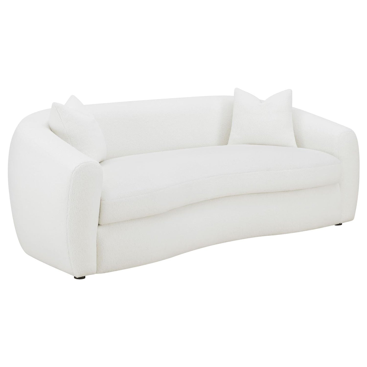 Isabella Sofá Tapizado Respaldo Ajustado Blanco - Bien Home Furniture &  Electronics