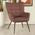 Isla Upholstered Flared Arms Accent Chair with Grid Tufted - 909468 - Bien Home Furniture & Electronics