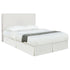 Izzy Rectangular Upholstered Headboard Sand - 315993K - Bien Home Furniture & Electronics