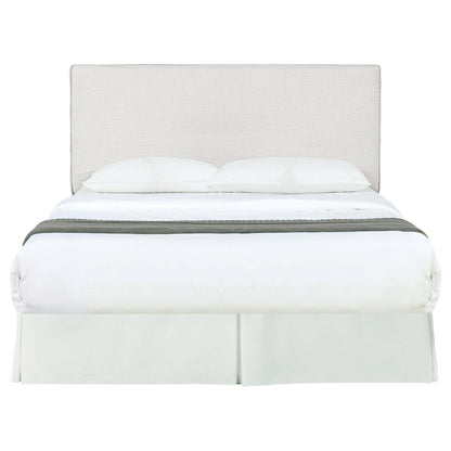 Izzy Rectangular Upholstered Headboard Sand - 315993K - Bien Home Furniture &amp; Electronics
