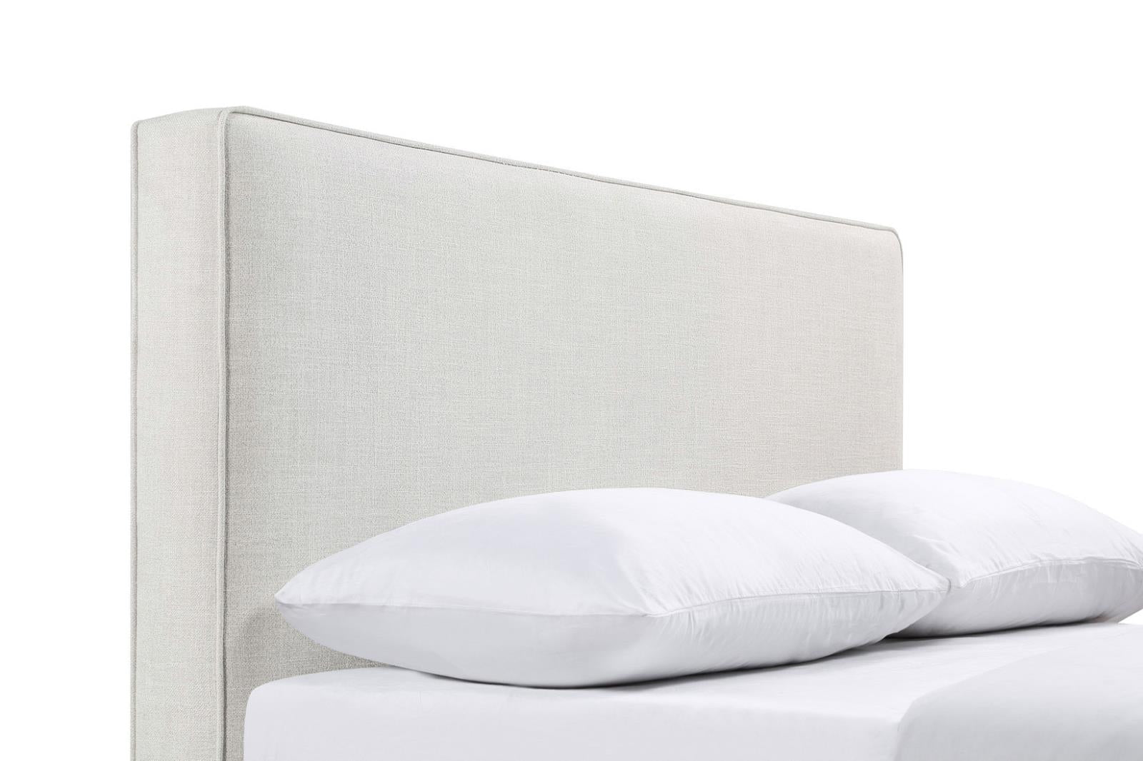 Izzy Rectangular Upholstered Headboard Sand - 315993K - Bien Home Furniture &amp; Electronics