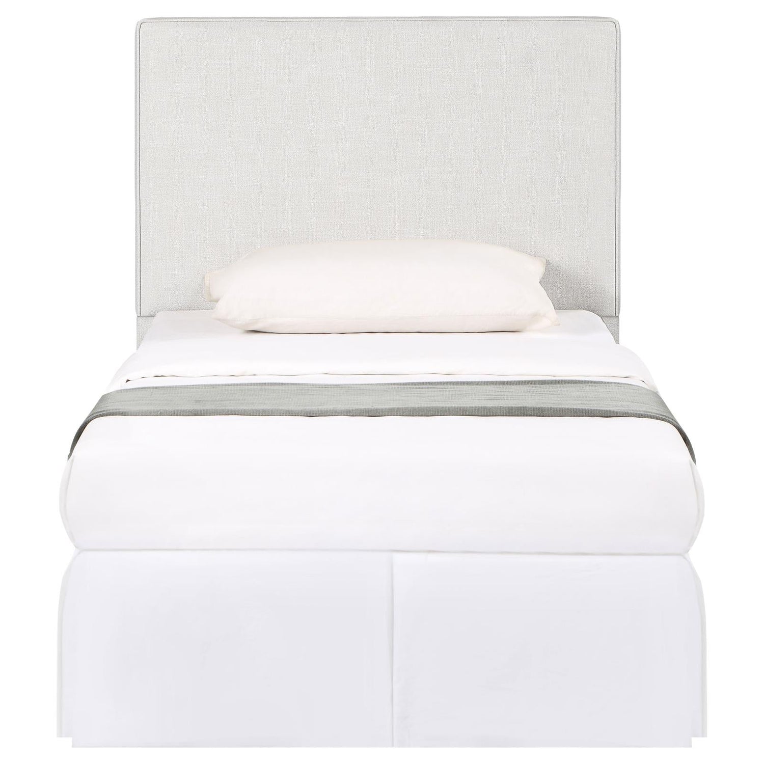 Izzy Rectangular Upholstered Headboard Sand - 315993T - Bien Home Furniture &amp; Electronics