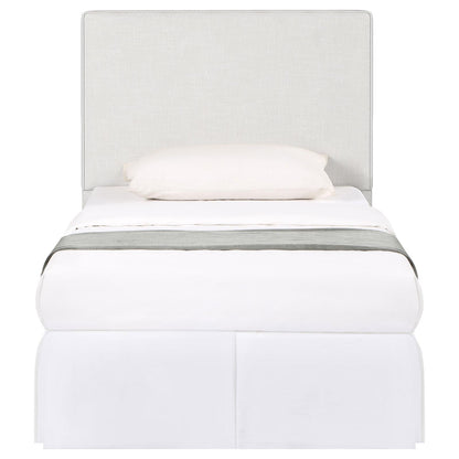 Izzy Rectangular Upholstered Headboard Sand - 315993T - Bien Home Furniture &amp; Electronics