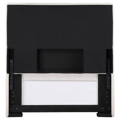 Izzy Rectangular Upholstered Headboard Sand - 315993T - Bien Home Furniture &amp; Electronics