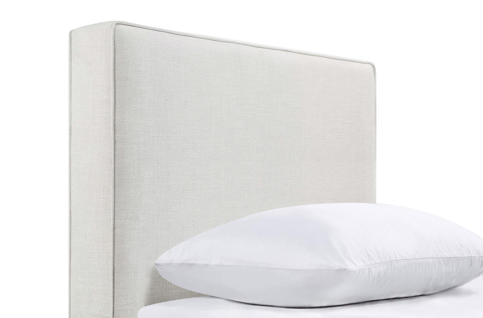 Izzy Rectangular Upholstered Headboard Sand - 315993T - Bien Home Furniture &amp; Electronics
