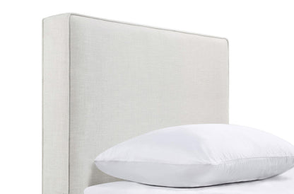 Izzy Rectangular Upholstered Headboard Sand - 315993T - Bien Home Furniture &amp; Electronics