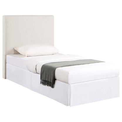 Izzy Upholstered Headboard Sand - 315980T - Bien Home Furniture &amp; Electronics